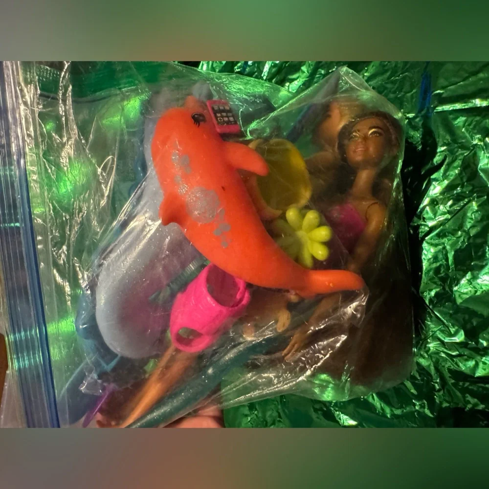Barbie aquatic & sea life collection Dolphin, seahorse, octopus